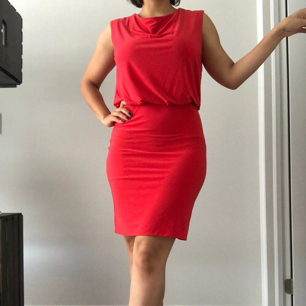 RW&CO. RED DRESS